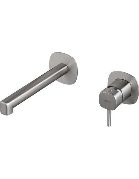 MONOMANDO EMPOTRADO LAVABO TOSCANA NÍQUEL CEPILLADO GLT064/NQ
