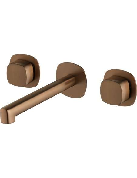 BIMANDO EMPOTRADO LAVABO TOSCANA ORO ROSA CEPILLADO BPT064/ORC