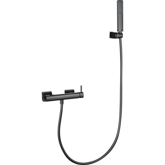 KIT DUCHA MONOMANDO TOSCANA BLACK GUN METAL BDT064-5BGM
