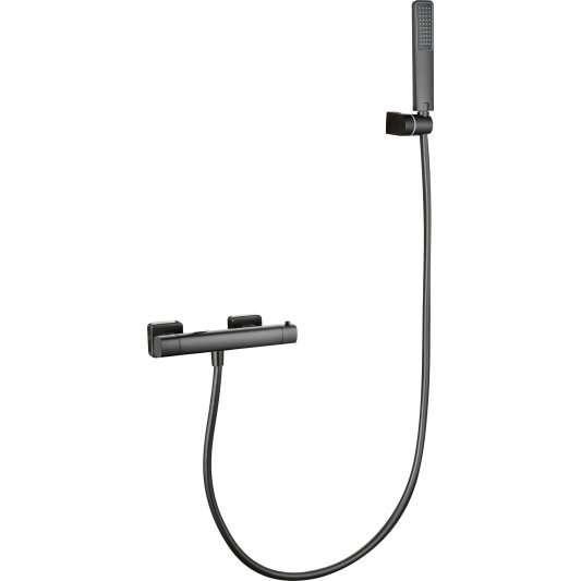 KIT DUCHA TERMOSTÁTICO TOSCANA BLACK GUN METAL BTT064-5BGM