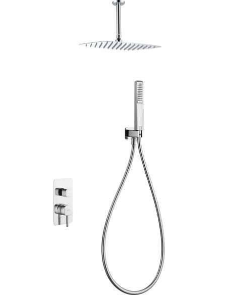 CONJUNTO DUCHA MONOMANDO EMPOTRADO AREZZO GPA068