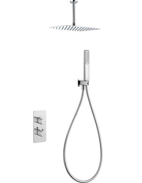 CONJUNTO DUCHA TERMOSTÁTICO EMPOTRADO AREZZO GTA068