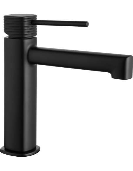 MONOMANDO LAVABO FIRENZE NEGRO MATE BDF065-1NG