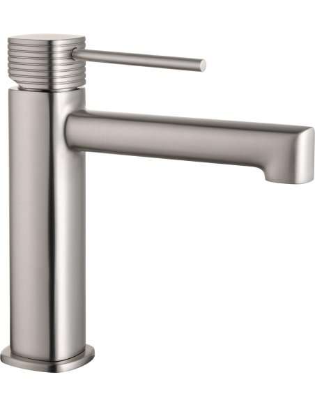 MONOMANDO LAVABO FIRENZE NÍQUEL CEPILLADO BDF065-1NQ