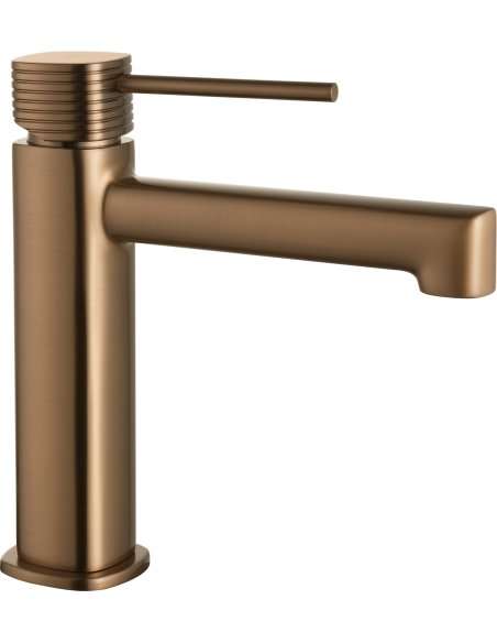 MONOMANDO LAVABO FIRENZE ORO ROSA CEPILLADO BDF065-1ORC