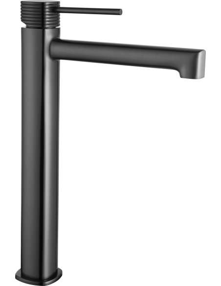 MONOMANDO LAVABO ALTO FIRENZE BLACK GUN METAL BDF065-3BGM