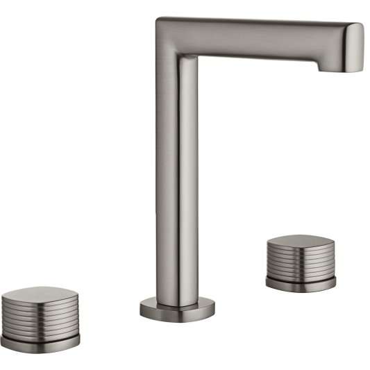LAVABO BIMANDO SOBRENCIMERA CAÑO BAJO FIRENZE NÍQUEL CEPILLADO BBF065/NQ