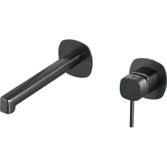 MONOMANDO EMPOTRADO LAVABO FIRENZE BLACK GUN METAL GLF065/BGM