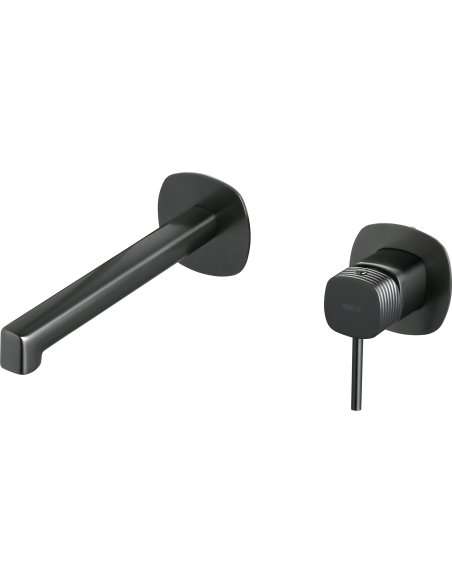 MONOMANDO EMPOTRADO LAVABO FIRENZE BLACK GUN METAL GLF065/BGM