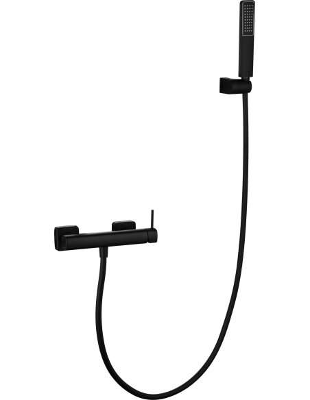 KIT DUCHA MONOMANDO FIRENZE NEGRO MATE BDF065-5NG