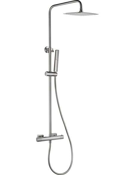 Conjunto ducha termostático Firenze níquel cepillado BTF065/NQ