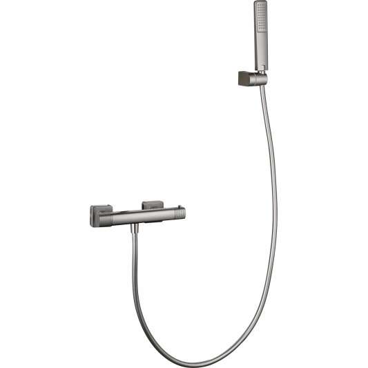 KIT DUCHA TERMOSTÁTICO FIRENZE NÍQUEL CEPILLADO BTF065-5NQ