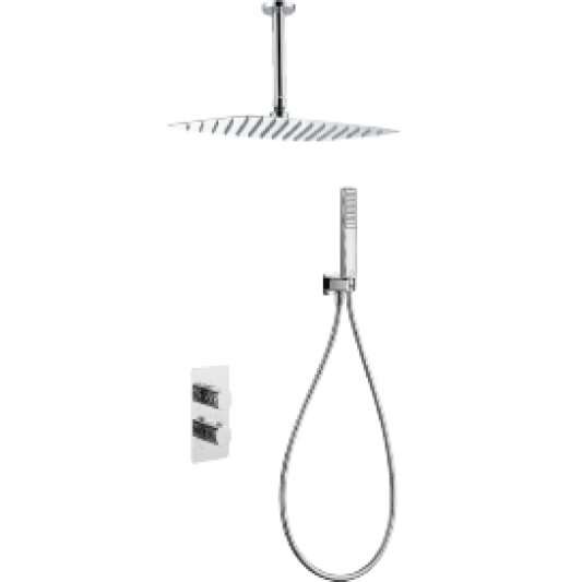 CONJUNTO DUCHA TERMOSTÁTICO EMPOTRADO SASSARI GTS069