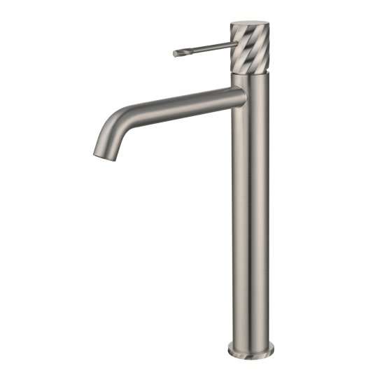 MONOMANDO LAVABO ALTO BLESS NÍQUEL CEPILLADO BDB063-3NQ