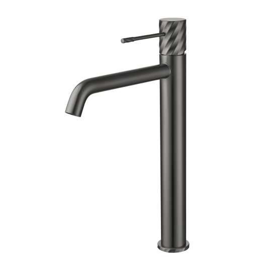 MONOMANDO LAVABO ALTO BLESS BLACK GUN METAL BDB063-3BGM