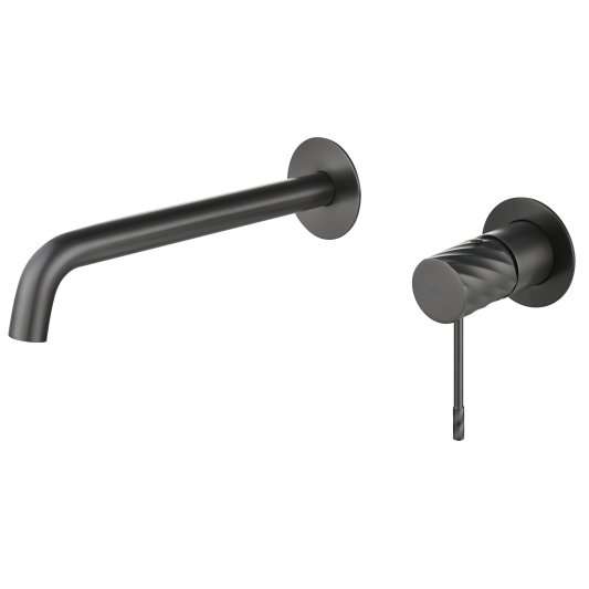 MONOMANDO EMPOTRADO LAVABO BLESS BLACK GUN METAL GLB063/BGM