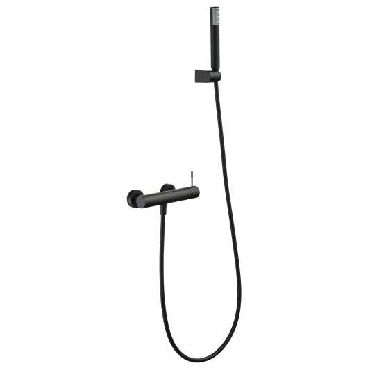 KIT DUCHA MONOMANDO BLESS NEGRO MATE BDB063-5NG
