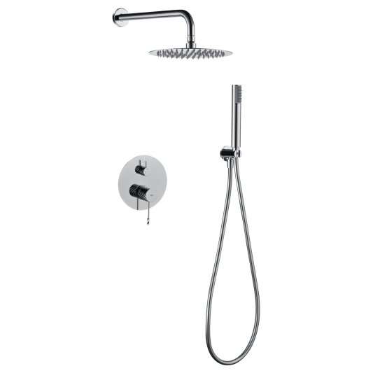CONJUNTO DUCHA MONOMANDO EMPOTRADO BLESS GPB063