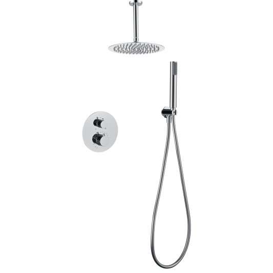 CONJUNTO DUCHA TERMOSTÁTICO EMPOTRADO PALAU GTP063