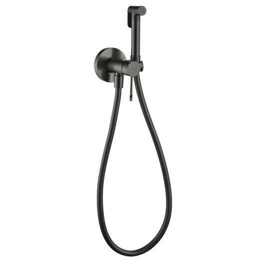 GRIFO EMPOTRADO DE BIDÉ BLESS BLACK GUN METAL RDB063/BGM