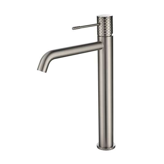 MONOMANDO LAVABO ALTO GENOVA NÍQUEL CEPILLADO BDG053-3NQ