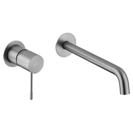 MONOMANDO EMPOTRADO LAVABO GENOVA NÍQUEL CEPILLADO GLG053/NQ