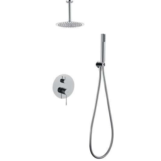 CONJUNTO DUCHA MONOMANDO EMPOTRADO PIAMONTE GPP059