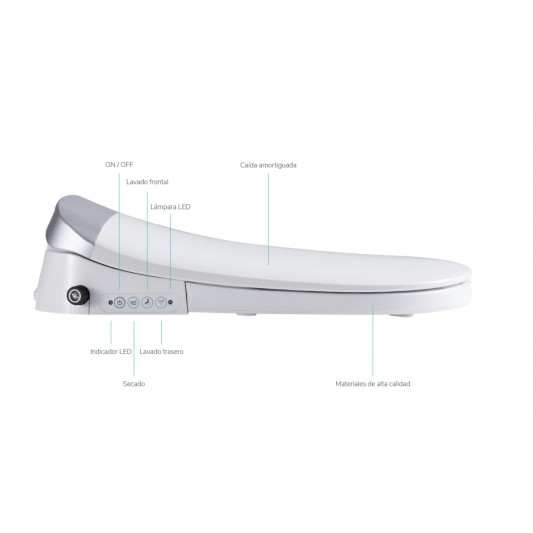 AQUORE SMART TOILET i-WC Inodoro Inteligente Rimless Confort Completo