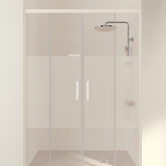 TREBAN blanco 2f+2c transparente 2
