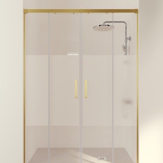 TREBAN oro cepillado 2f+2c transparente 2
