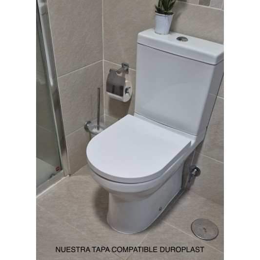 Tapa compatible Wc Duroplast Acro de Noken blanca