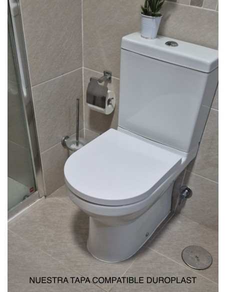 Tapa compatible Wc Duroplast Acro de Noken blanca