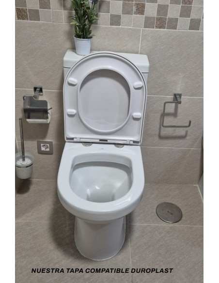 Tapa compatible Wc Duroplast Acro de Noken blanca