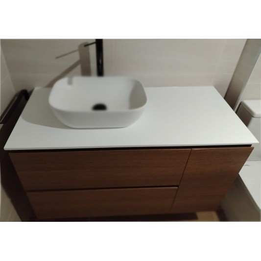 Encimera 12 mm de Solid surface a medida