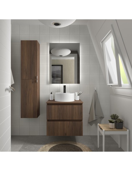 SALGAR KIRA Mueble de baño suspendido con lavabo Lisboa 60-70-80-100 