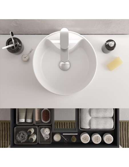SALGAR KIRA Mueble de baño suspendido con lavabo Lisboa 60-70-80-100 