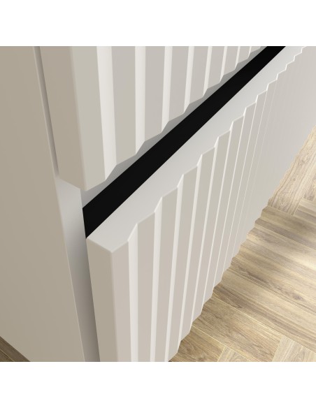 SALGAR KIRA Mueble de baño suspendido con lavabo Lisboa 120 2 pozas 4