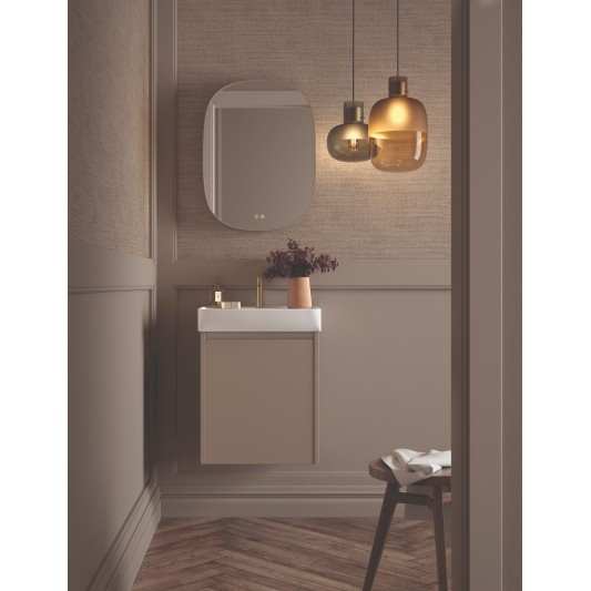 Mini mueble baño suspendido Slim Recto Lacado Avila dos 45x41,5