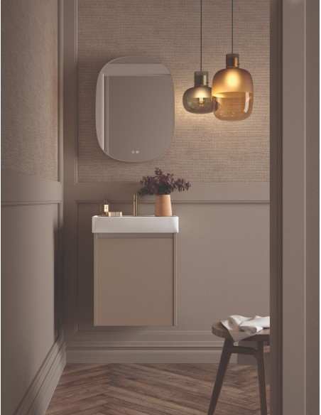 Mini mueble baño suspendido Slim Recto Lacado Avila dos 45x41,5