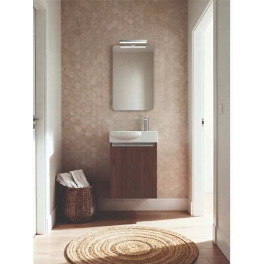 Mini mueble baño suspendido Slim curvo Avila dos 45x25