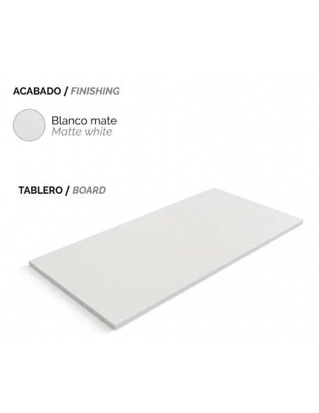 Tapa mueble Piedra sinterizada Blanca 80-100-120
