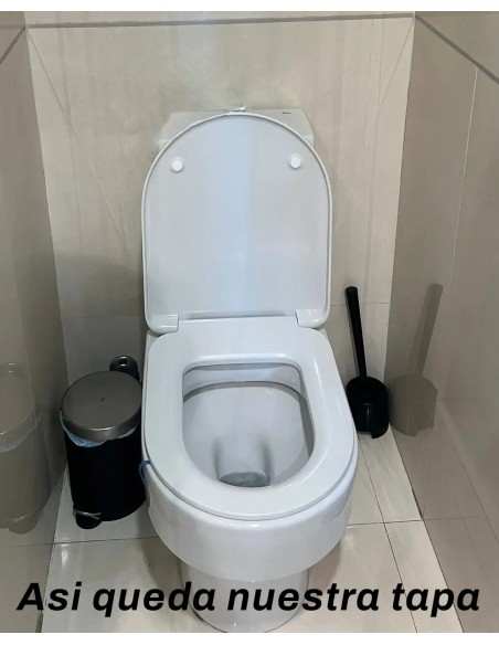 Tapa compatible Wc Duroplast Happening de Roca blanca