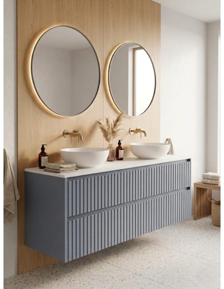 NILBAT AURA Mueble de baño TOP 2 o 4 cajones 60-240 cm