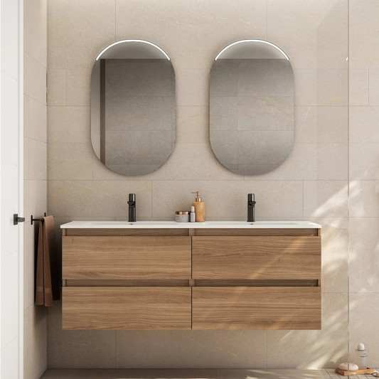 Mueble baño suspendido Box de Visobath 2 Cajones 60-70-80-100-120-140