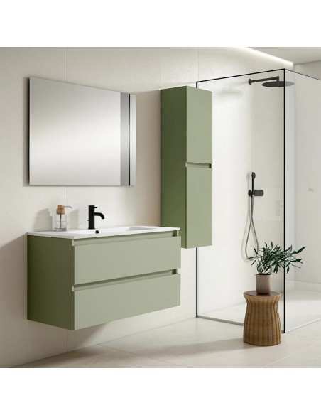 Mueble baño suspendido Box de Visobath 2 Cajones 60-70-80-100-120-140