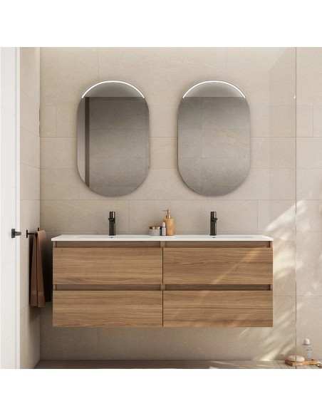 Pack de oferta Mueble baño suspendido Box de Visobath 2 Cajones 60-70-80-100-120