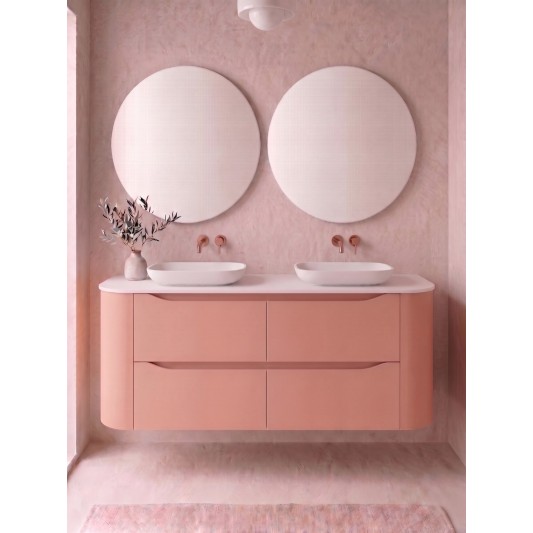 NILBAT AURA Mueble de baño TOP con curva 2 o 4 cajones 60-240 cm