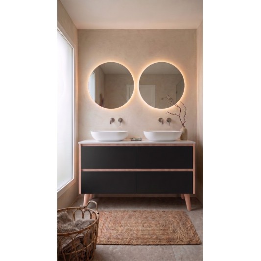NILBAT AURA Mueble de baño TOP con patas 2 o 4 cajones 60-240 cm