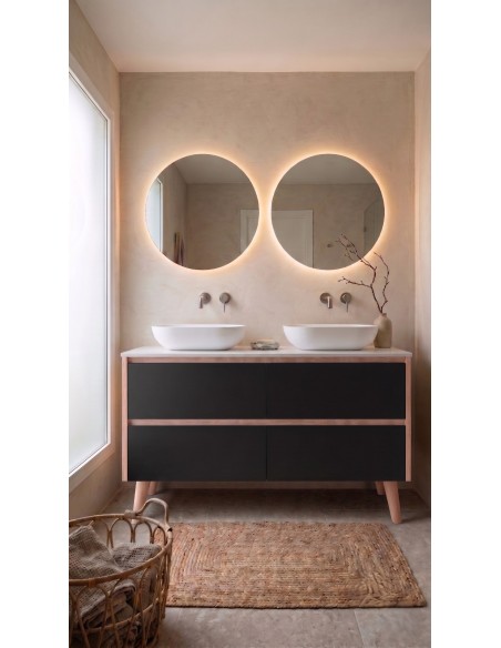 NILBAT AURA Mueble de baño TOP con patas 2 o 4 cajones 60-240 cm
