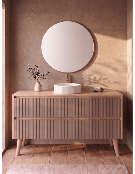 NILBAT AURA Mueble de baño TOP con patas 2 o 4 cajones 60-240 cm